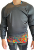 OBO Graphic Acid Long Sleeve Smock
